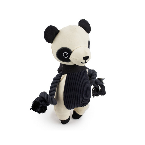 Canvy Panda Rope Dog Toy