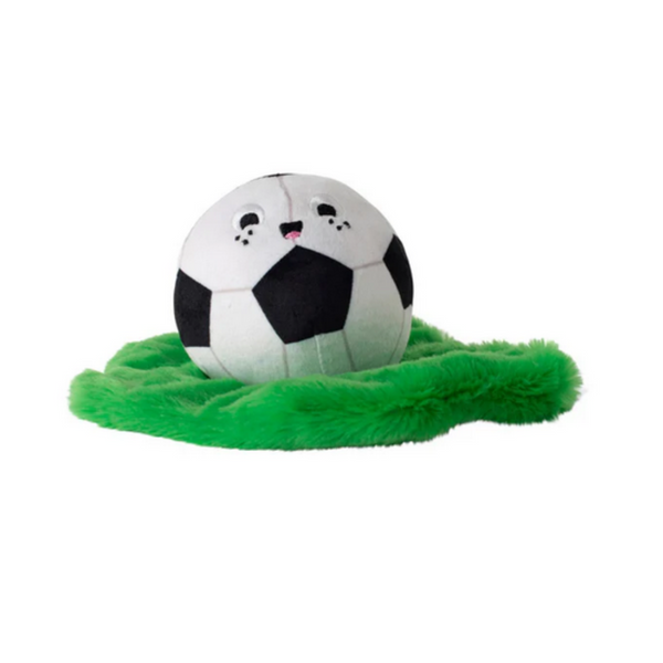 Just Kick It Plush Dog Toy – Fuzzy Creek Pet Supplies