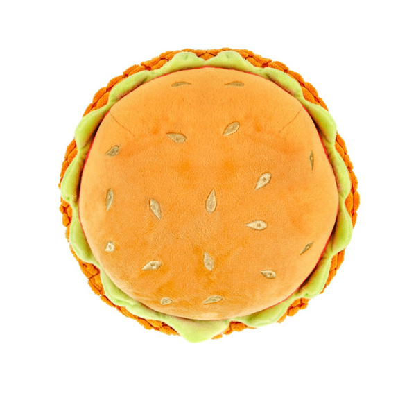 Spicy Chicken Plush Sandwich Dog Toy – Fuzzy Creek Pet Supplies