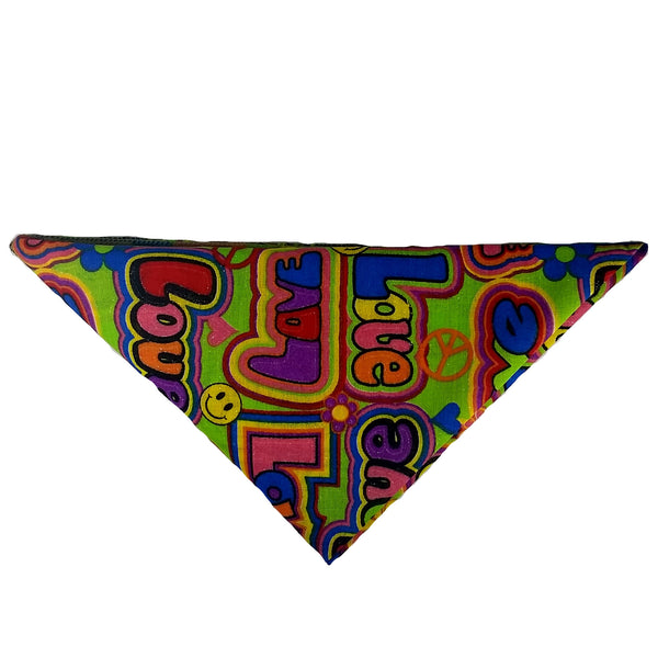 Woof-Dana "Retro Love" Dog Bandana