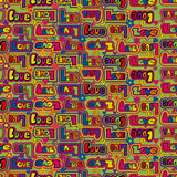 Woof-Dana "Retro Love" Dog Bandana