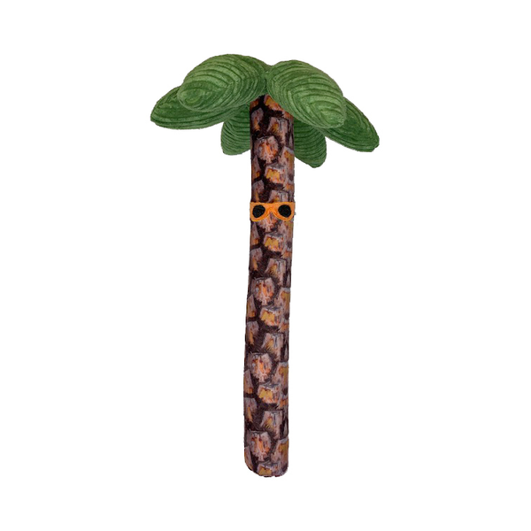 Palm Tree Bendie Dog Toy