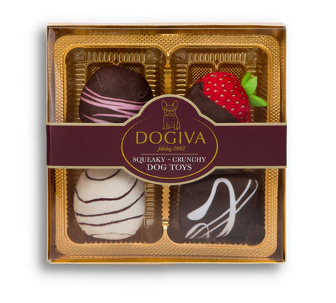 Dogiva Chocolate Dog Toys