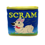 Can of Scram Plush Dog Toy