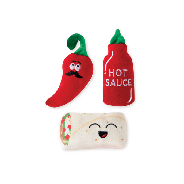 Burrito top dog toy