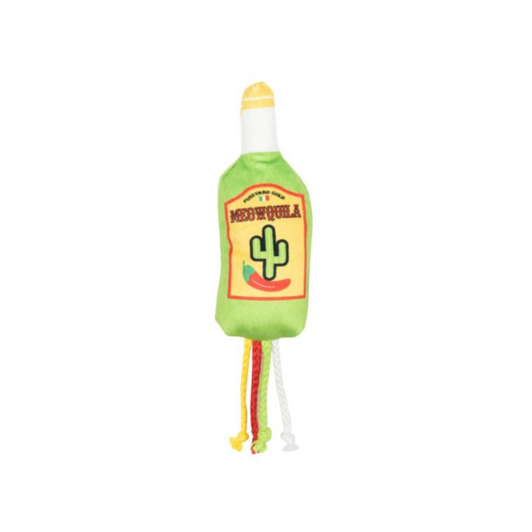 Meowquila Plush Bottle Cat Toy