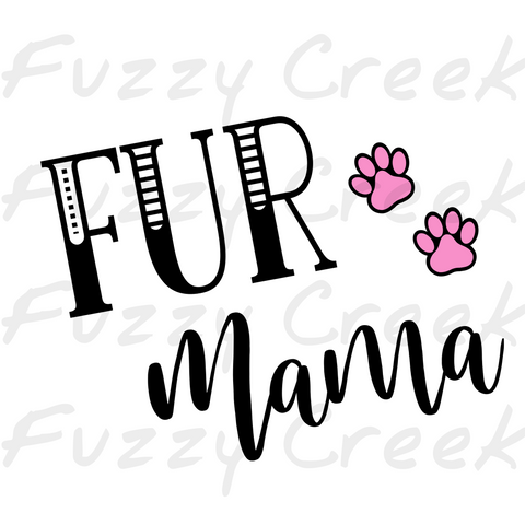 Fur Mama Women's Graphic T-Shirt
