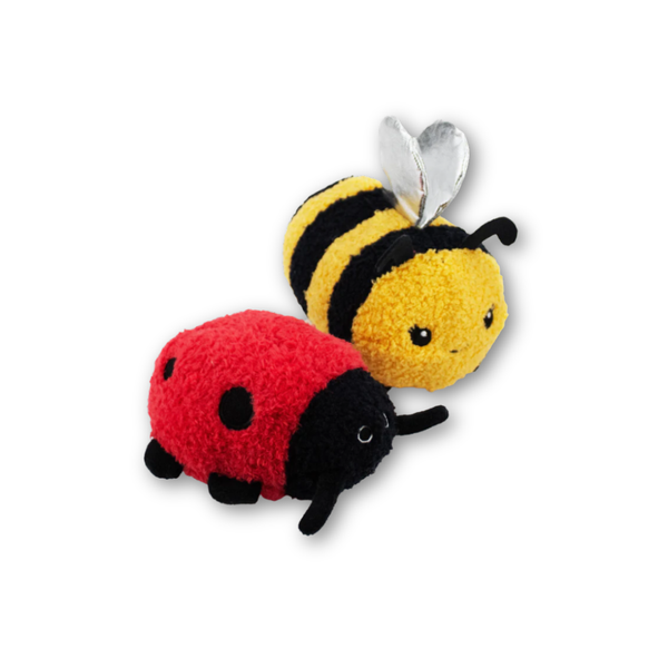 Buzzing Around the Garden Dog Toy 2pk