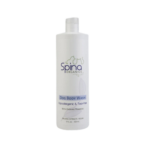 Spina Hypoallergenic and Tear Free Dog Body Wash 2.2oz Trial Size