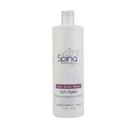 Spina Itch Relief Dog Body Wash 2.2oz Trial Size