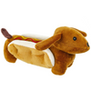 Dog in a Bun Plush Dog Toy