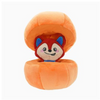 Puzzle Hunter Pumpkin Plush Dog Toy