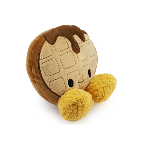 Maple Waffle Squinkle Dog Toy