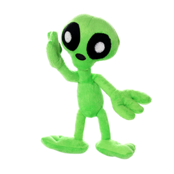 Mighty Jr. Plush Space Alien Dog Toy
