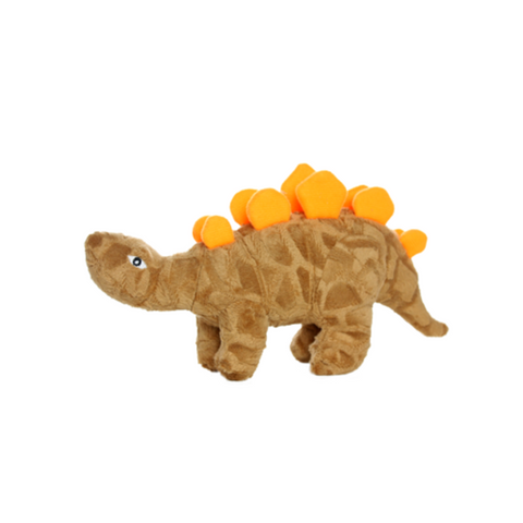 Mighty Jr. Plush Stegosaurus Dog Toy