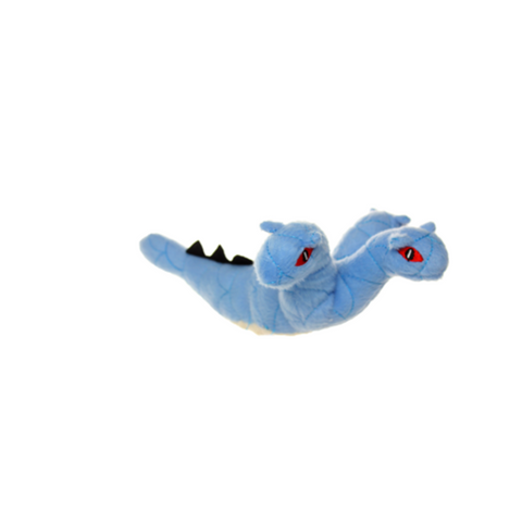 Mighty Jr. Plush Blue 3 Headed Hydra Dog Toy