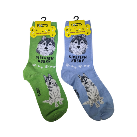 Siberian Husky Socks