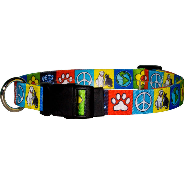Pets for Peace Nylon Dog Collar