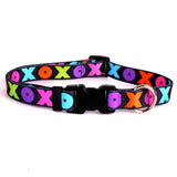 Hugs and Kisses Nylon Dog Collar