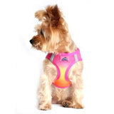 American River Dog Harness - Raspberry Pink & Orange