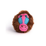 Safari Faballs Plush Dog Toys - Baboon