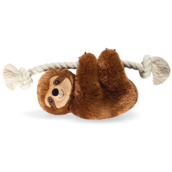 Sluggish Stanley Sloth Plush Dog Toy