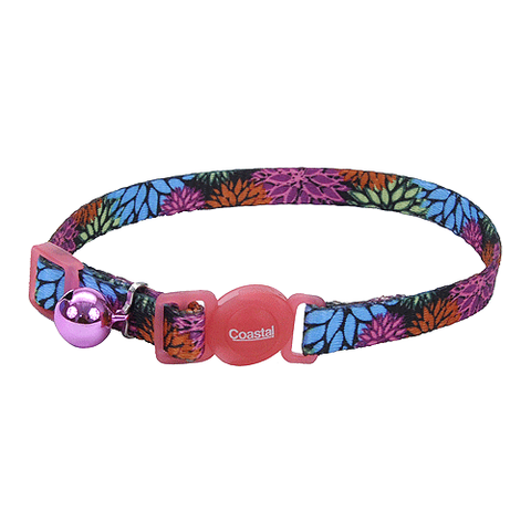 Wildflower Breakaway Nylon Cat Collar