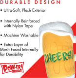 Cheers Party Mug Plush Dog Toy - DETAILS