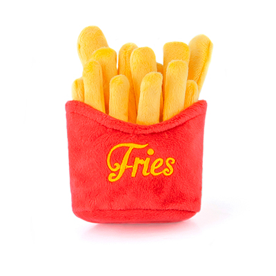 Classic American French Fries Plush Dog Toy