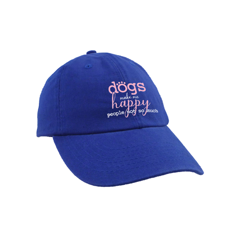 Baseball Hat - Dogs Make Me Happy