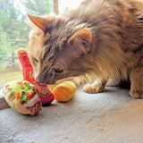 Cat with Fat Cat Hot Sauce with catnip