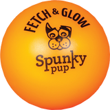 Fetch and Glow Ball Dog Toy - Orange