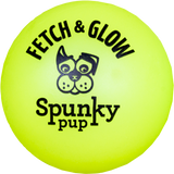 Fetch and Glow Ball Dog Toy - Yellow