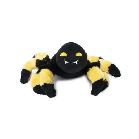 Webster the Halloween Spider Plush Dog Toy