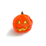 Hatchable Halloween Bat Plush Dog Toy in Pumpkin