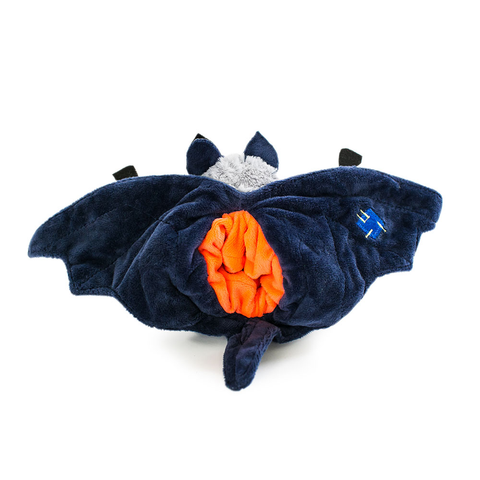 Hatchable Halloween Bat Plush Dog Toy - Back