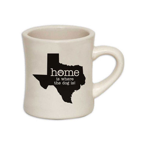 "Home Is Where The Dog Is" Coffee Mug