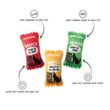 Howling Hot Sauce 3pk Dog Toy - Details