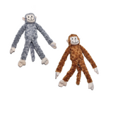 Long Arm Plush Monkey 18" - Brown and Gray