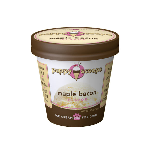 Puppy Scoops Ice Cream - Maple Bacon
