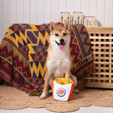 Dog with Onion Kings Trio Plush Dog Toy
