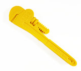 Industrial Yellow Nylon Pipe Wrench Dog Toy