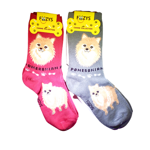 Pomeranian Women's Crew Socks