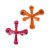 Atom-Shaped Jack Rubber Dog Toys