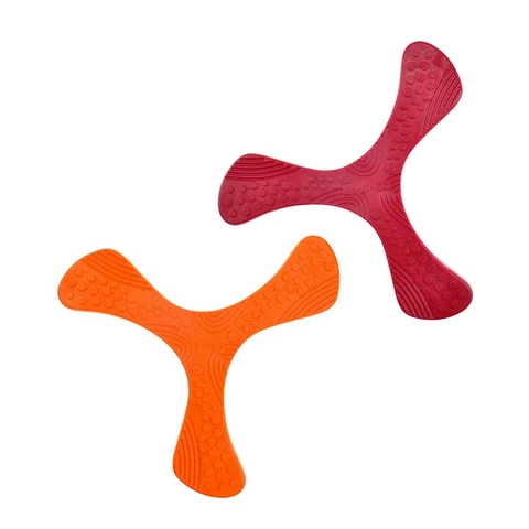 Textured Propeller Rubber Dog Toys