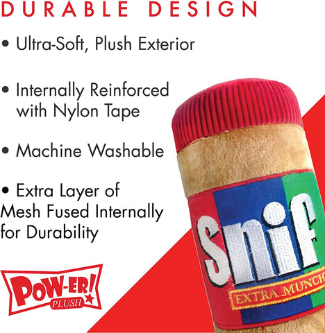 Snif - Extra Munchy Plush Dog Toy - DETAILS