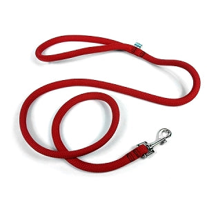 Round Braided Red Rope Nylon Dog Leash