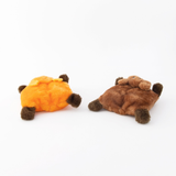Squeakie Pad Bear/Moose Dog Toy 2pk (back)