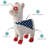 Super Llama to the Rescue Plush Dog Toy - Details