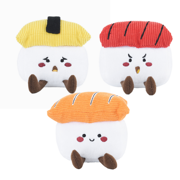 Foodie Japan Sushi Plush Dog Toy
